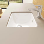 VitrA S20 Tezgahaltı Lavabo, Dikdörtgen, Kompakt, 45x37 cm
