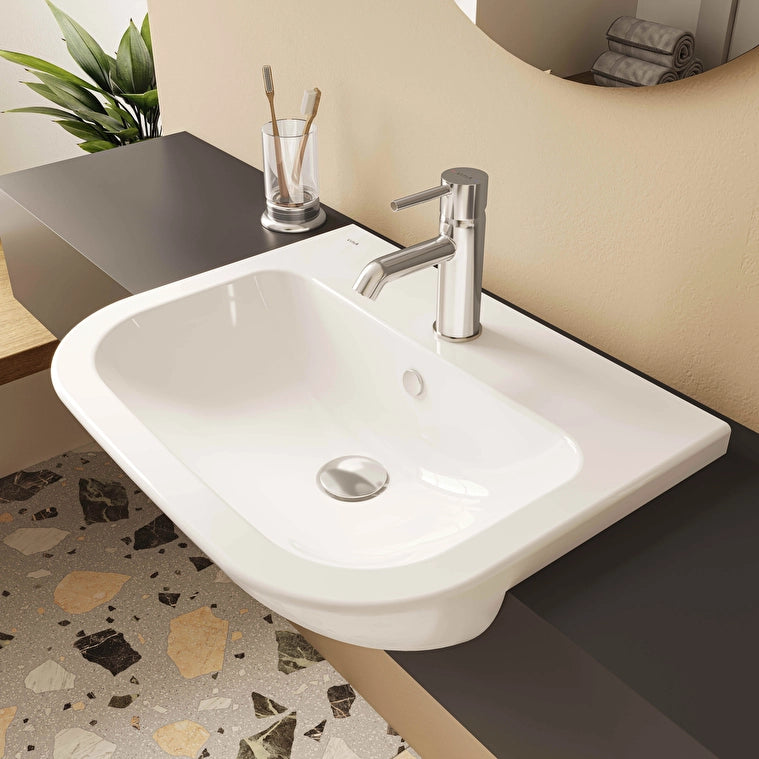 VitrA S20 Yarım Tezgah Lavabo, 55 cm