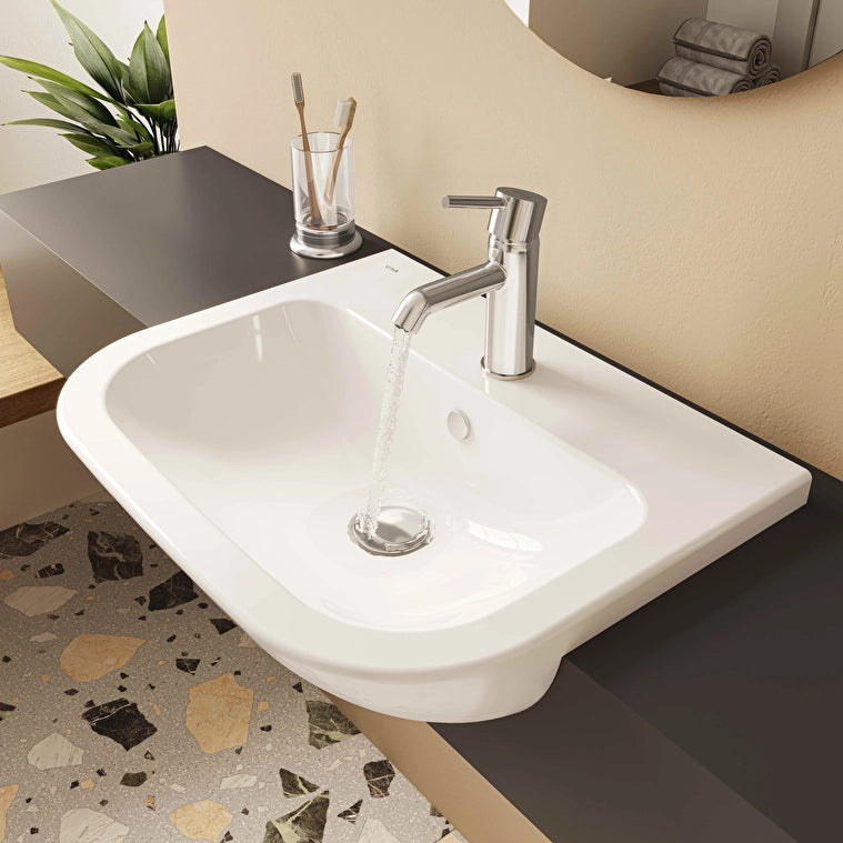 VitrA S20 Yarım Tezgah Lavabo, 55 cm