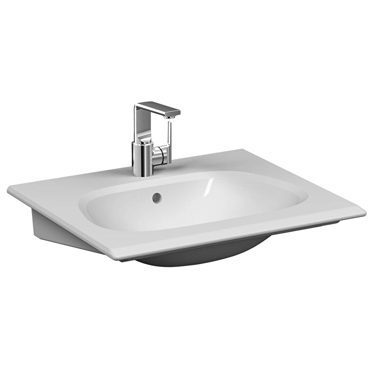 VitrA Frame Etajerli Lavabo, 60 cm, Beyaz