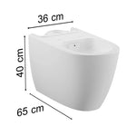VitrA Sento Takım Klozet, Rim-ex Duvara Tam Dayalı, 65 cm