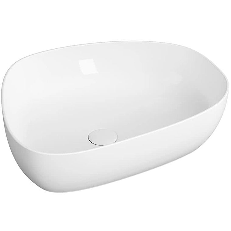 VitrA Outline Asimetrik Çanak Lavabo, 56 cm, Beyaz