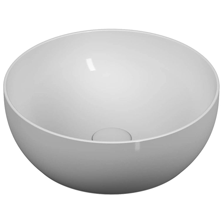 VitrA Outline Yuvarlak Çanak Lavabo, 40 cm, Beyaz