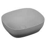 VitrA Outline Kare Çanak Lavabo, 48 cm, Mat Taş Gri