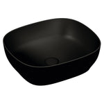 VitrA Outline Kare Çanak Lavabo, 48 cm, Mat Siyah