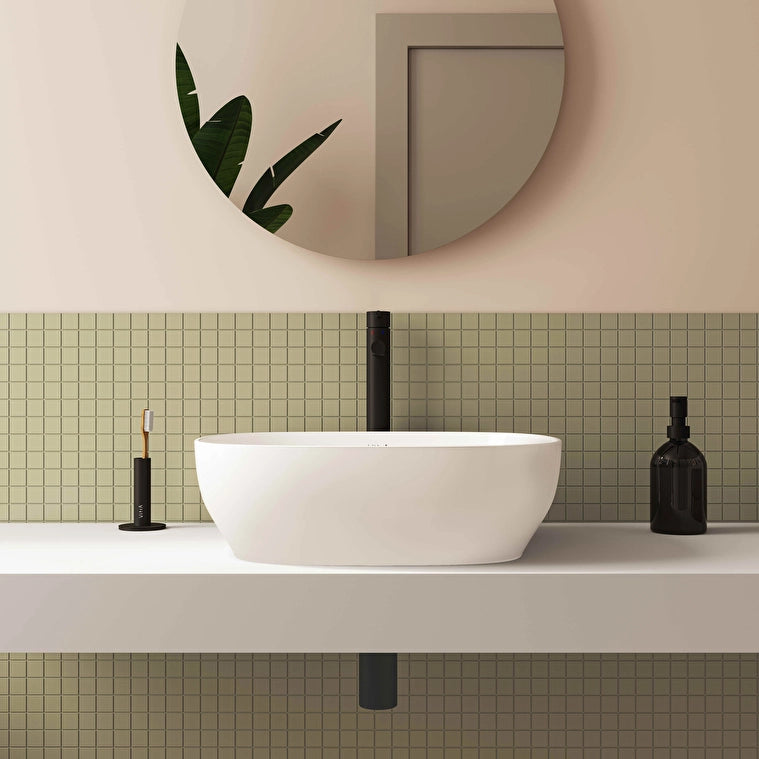 VitrA Outline Kare Çanak Lavabo, 48 cm, Beyaz