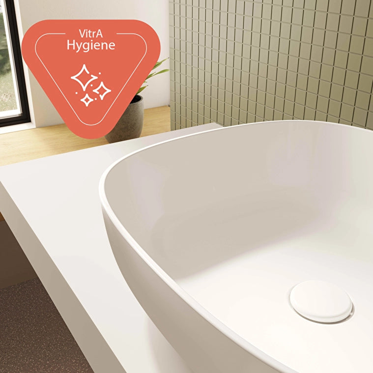 VitrA Outline Kare Çanak Lavabo, 48 cm, Beyaz
