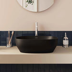 VitrA Outline Kare Çanak Lavabo, 48 cm, Mat Siyah