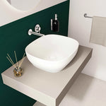 VitrA Outline Kare Çanak Lavabo, 48 cm, Mat Beyaz