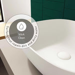 VitrA Outline Kare Çanak Lavabo, 48 cm, Mat Beyaz
