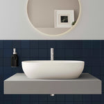 VitrA Outline Oval Çanak Lavabo, 60 cm, Mat Beyaz