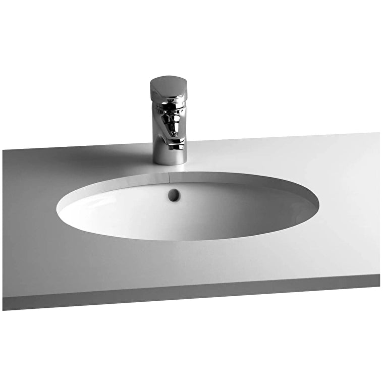 VitrA S20 Tezgahaltı Lavabo, Oval, Kompakt, 45x38 cm