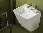 Lucco Bello Asma Monoblok Lavabo 52 cm, Parlak Beyaz