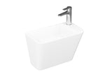 Lucco Primo Asma Monoblok Lavabo 28 cm, Parlak Beyaz