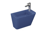 Lucco Primo Asma Monoblok Lavabo 28 cm, Mat Petrol Mavi