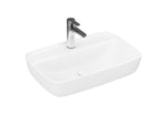 Lucco Vero Tezgah ustu Lavabo 60 cm, Mat Beyaz