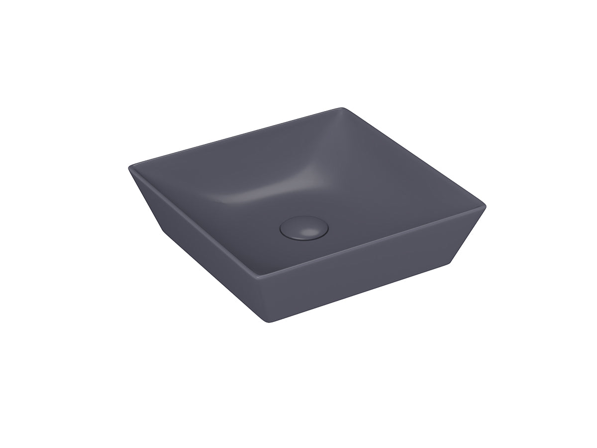 Lucco Decente Çanak Lavabo 40 cm, Mat Antrasit
