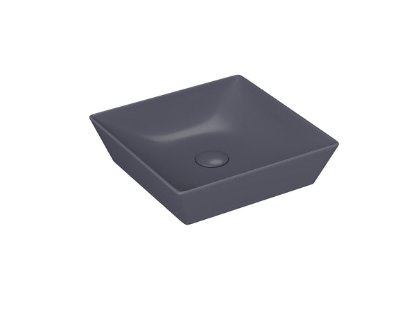 Lucco Decente Çanak Lavabo 40 cm, Mat Antrasit