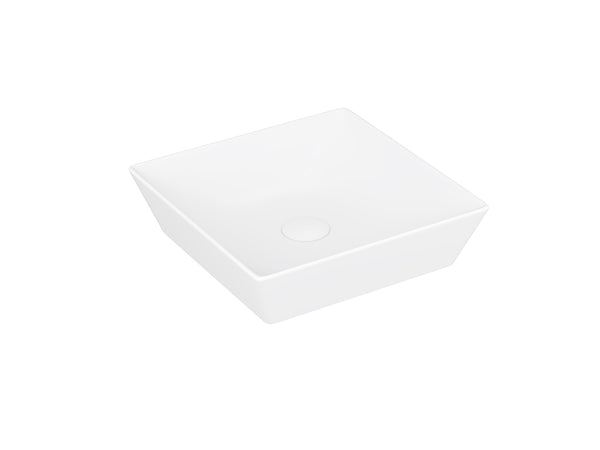 Lucco Decente Çanak Lavabo 40 cm, Mat Beyaz