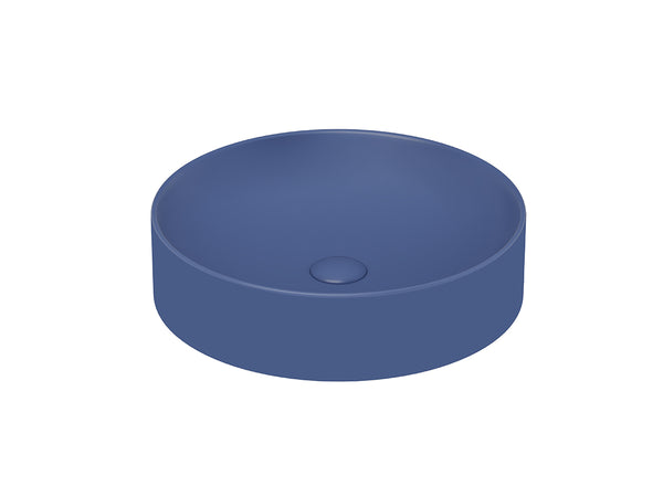 Lucco Lucente Çanak Lavabo 43 cm, Mat Petrol Mavi