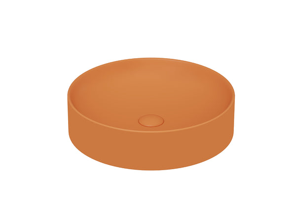 Lucco Lucente Çanak Lavabo 43 cm, Mat Turuncu