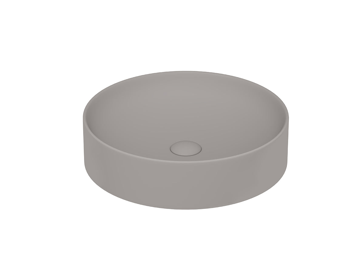 Lucco Lucente Çanak Lavabo 43 cm, Mat Latte