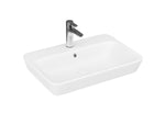 Lucco Mita Tezgah ustu Lavabo 65 cm, Mat Beyaz