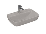 Lucco Vero Tezgah ustu Lavabo 60 cm, Mat Latte
