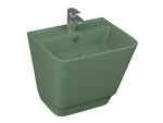 Lucco Bello Asma Monoblok Lavabo 52 cm, Mat Yesil
