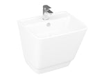 Lucco Bello Asma Monoblok Lavabo 52 cm, Mat Beyaz
