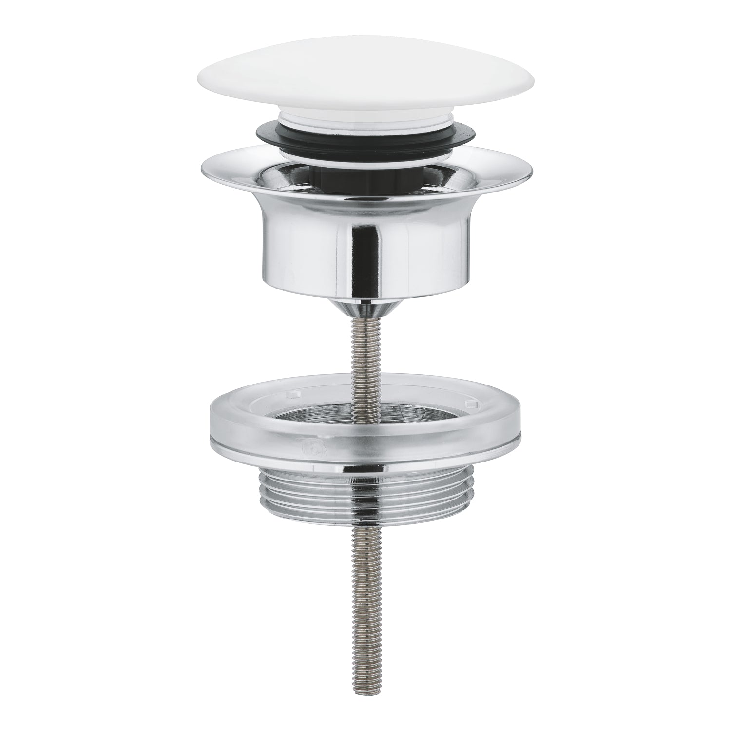 Grohe Tapa Takımı Bas-Aç Süzgeç, Ay Beyazı - alternatif görünüm - GROHE 65807LS0