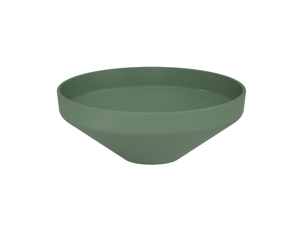 Lucco Luci Çanak Lavabo 40 cm, Mat Yesil