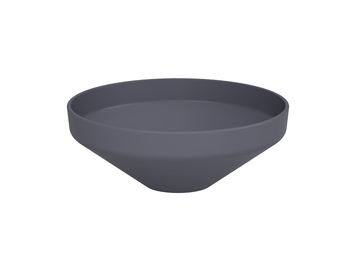 Lucco Luci Çanak Lavabo 40 cm, Mat Antrasit