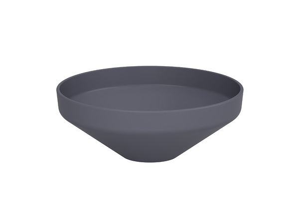 Lucco Luci Çanak Lavabo 40 cm, Mat Antrasit