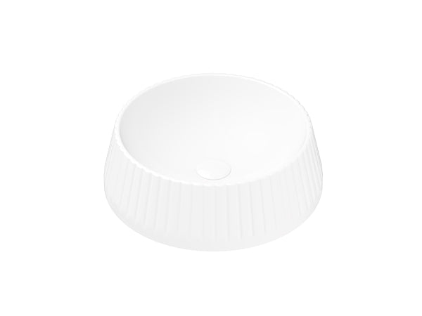 Lucco Deep Çanak Lavabo 40 cm, Parlak Beyaz