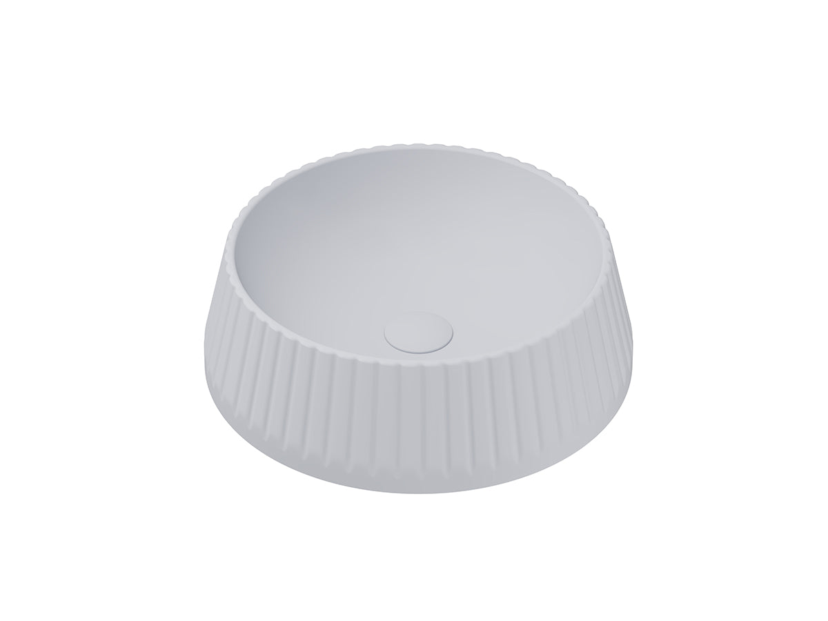 Lucco Deep Çanak Lavabo 40 cm, Mat Gumus Gri