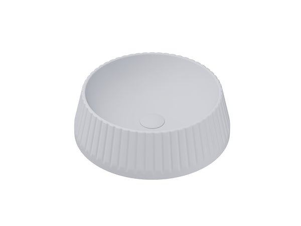 Lucco Deep Çanak Lavabo 40 cm, Mat Gumus Gri