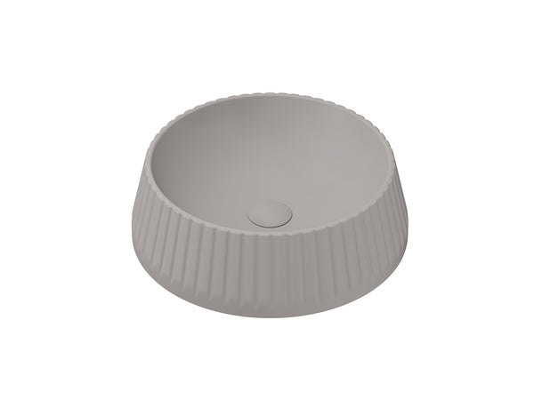 Lucco Deep Çanak Lavabo 40 cm, Mat Latte