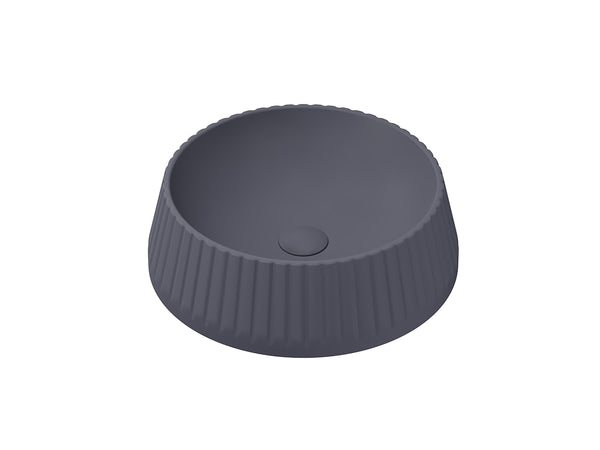 Lucco Deep Çanak Lavabo 40 cm, Mat Antrasit