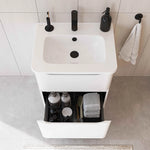 VitrA S20 Round Etajerli Lavabo, Yuvarlak, 60x46 cm