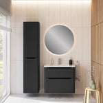 VitrA S20 Round Etajerli Lavabo, Yuvarlak, 80x46 cm