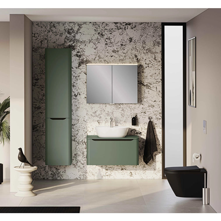VitrA Geo Tezgah Üstü Lavabo, Oval, 55x43 cm, Mat Beyaz
