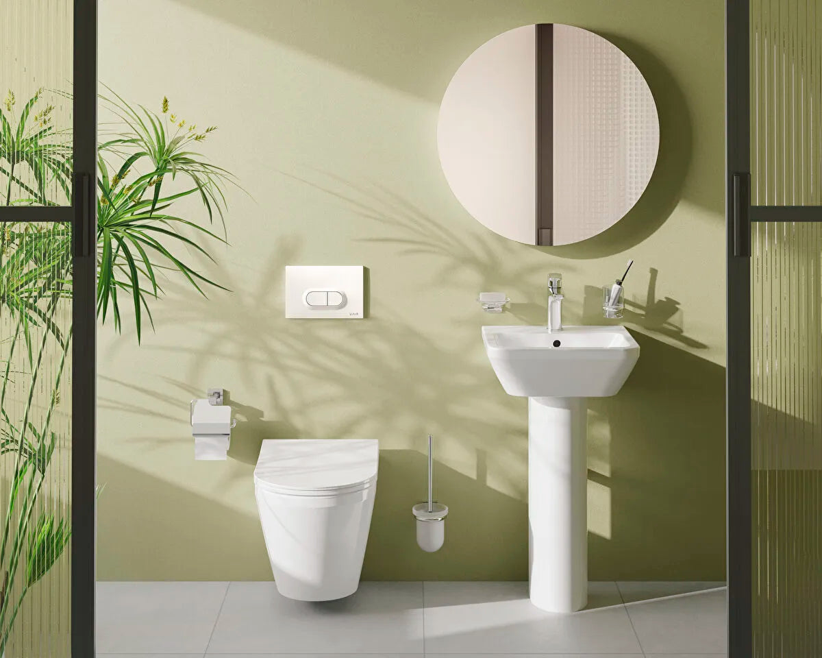 VitrA Integra Lavabo, Dikdörtgen, Kompakt, 45x40 cm