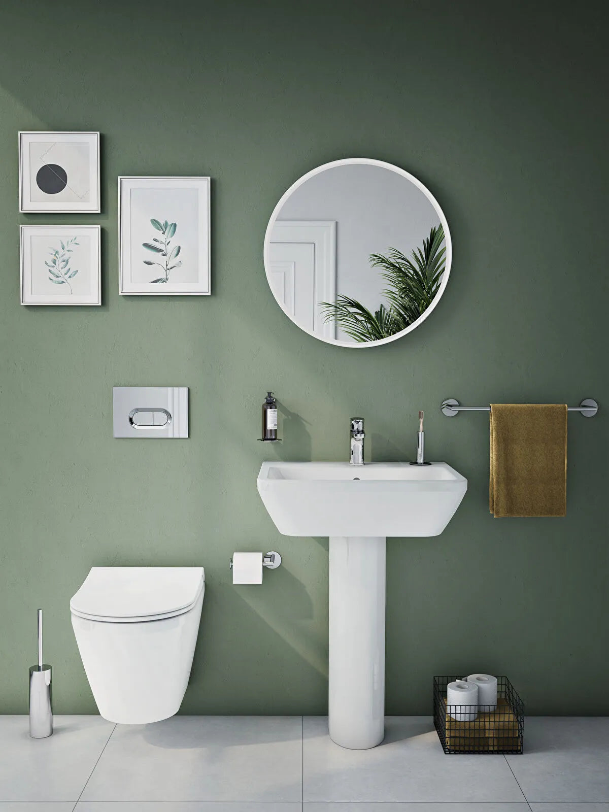 VitrA Integra Lavabo, Dikdörtgen, 60x47 cm