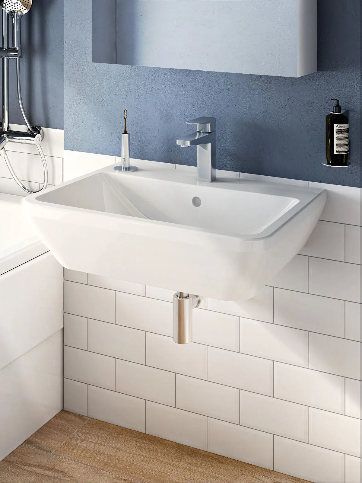 VitrA Integra Lavabo, Dikdörtgen, 65x49 cm