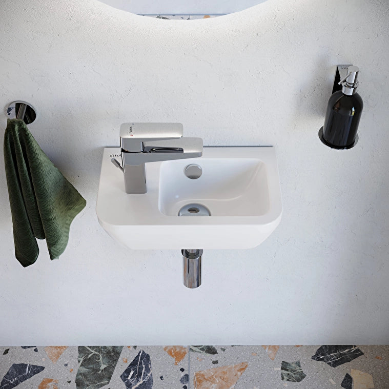 VitrA Integra Dar Lavabo, Dikdörtgen, Kompakt, 37x22 cm
