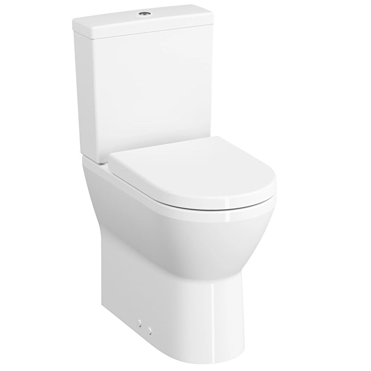 VitrA Integra Round Takım Klozet Rim-ex, Duvara Tam Dayalı, Özel İhtiyaç, 62 cm Beyaz