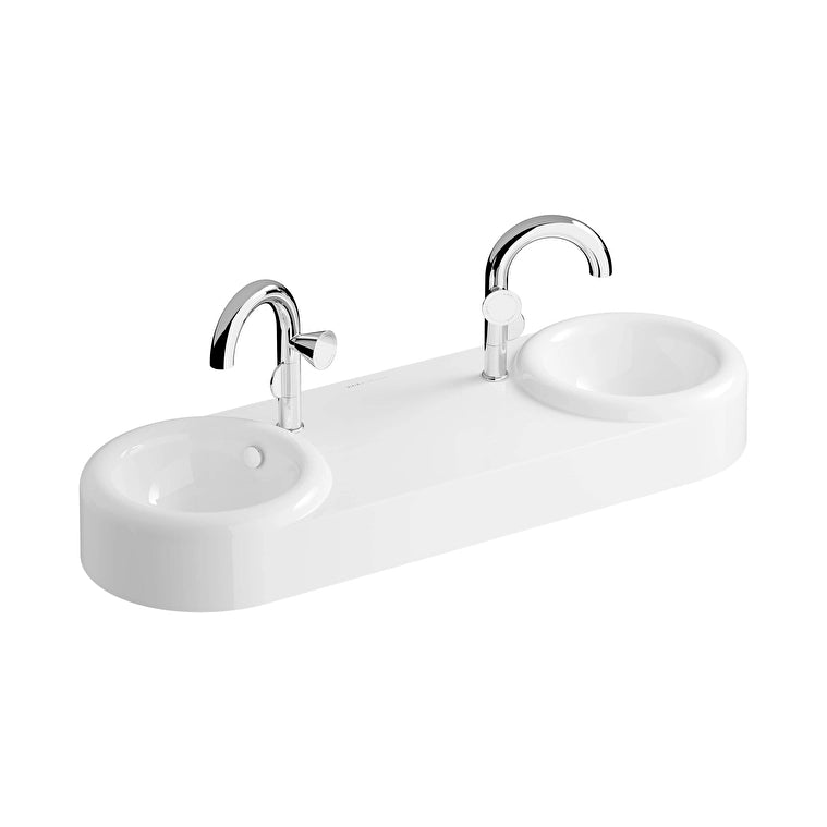 VitrA Liquid Çift Gözlü Lavabo, 110 cm