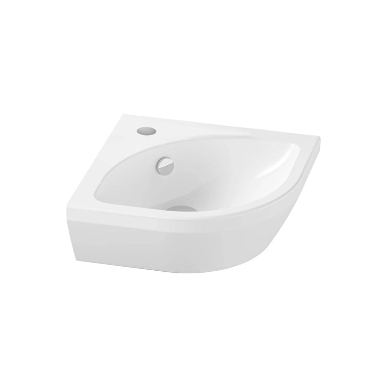 VitrA Integra Köşe Lavabo, Yuvarlak, 40x40 cm