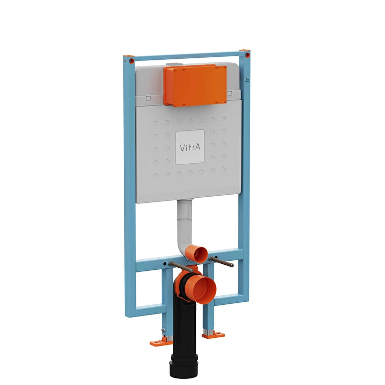 Vitra Gömme Rezervuar Duvar Önü Alçıpan Uygulamalı Set, İnce, 3/6 Litre